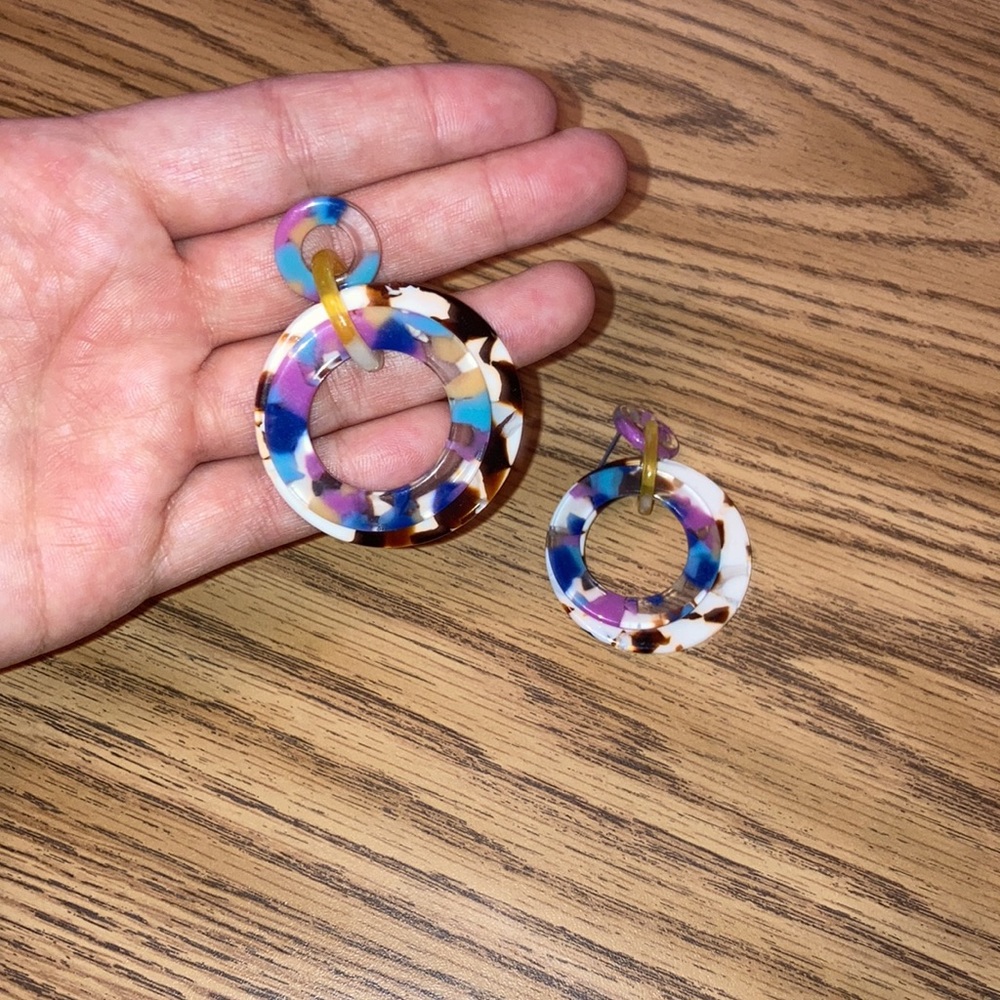 ♻️Hand made Acrylic Earings
